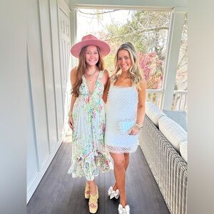 LoveShackFancy pearl kayana dress